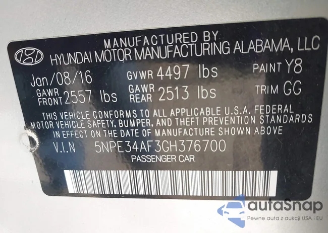 5NPE34AF3GH376700: 42594493