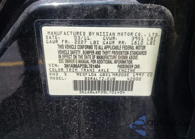 3N1AB6AP2BL701404: 42594558