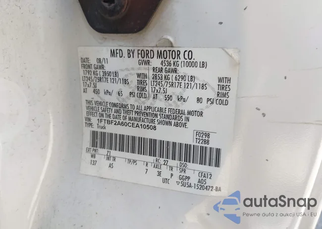 1FTBF2A60CEA10508: 42594979