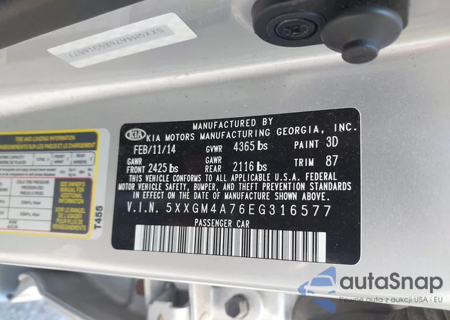 5XXGM4A76EG316577: 42594090