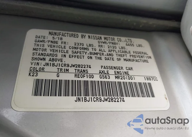 JN1BJ1CR9JW282274: 42595876