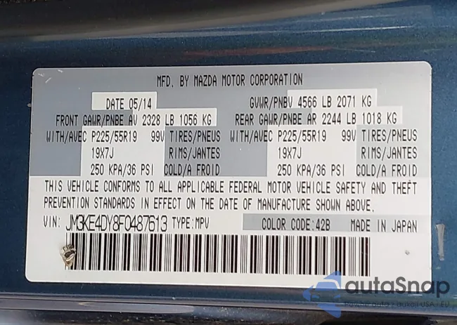 JM3KE4DY8F0487613: 42595988