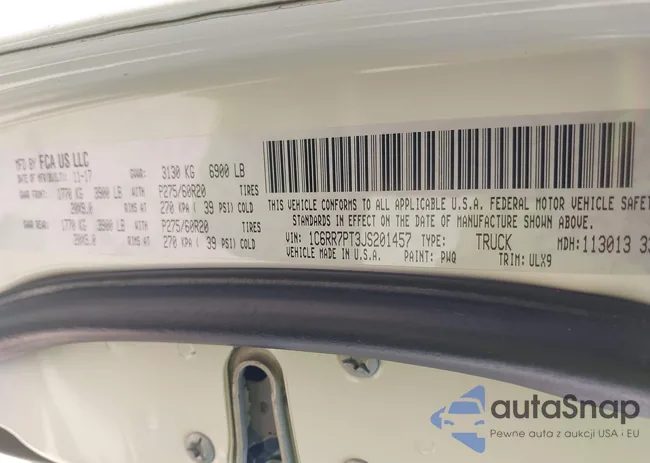 1C6RR7PT3JS201457: 42595044