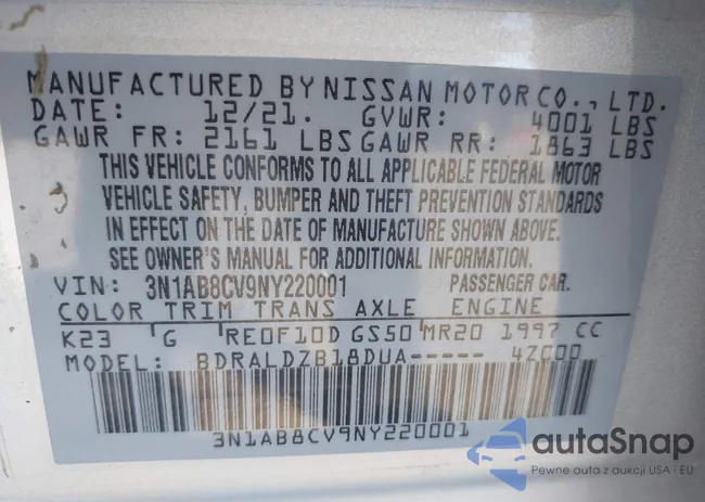 3N1AB8CV9NY220001: 42595176