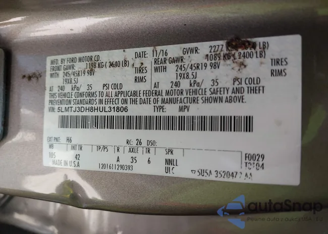 5LMTJ3DH8HUL31806: 42596442