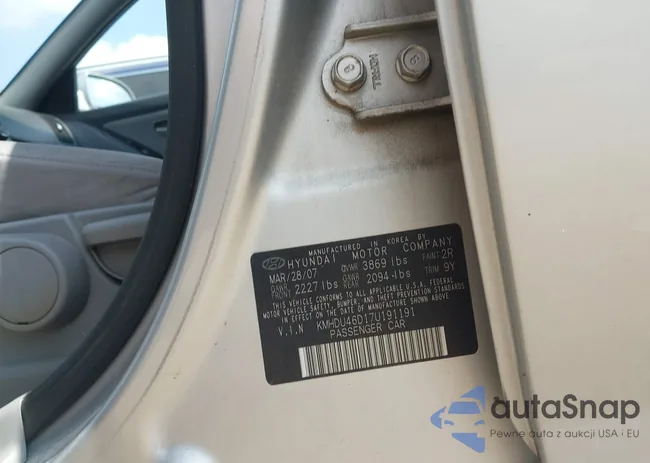 KMHDU46D17U191191: 42596774