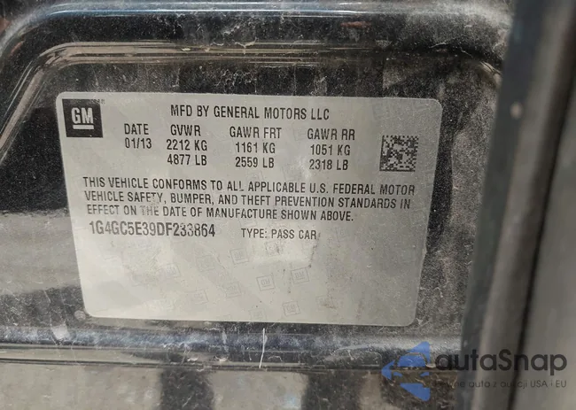 1G4GC5E39DF233864: 42596130