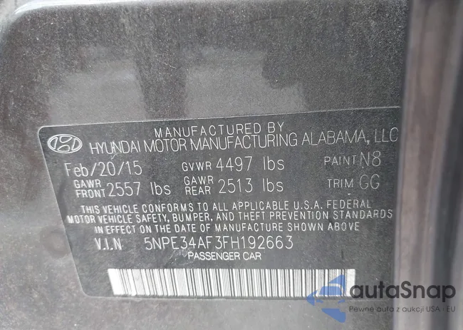 5NPE34AF3FH192663: 42596236