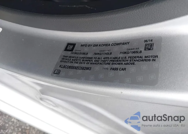 KL8CD6S9XEC582963: 42596420