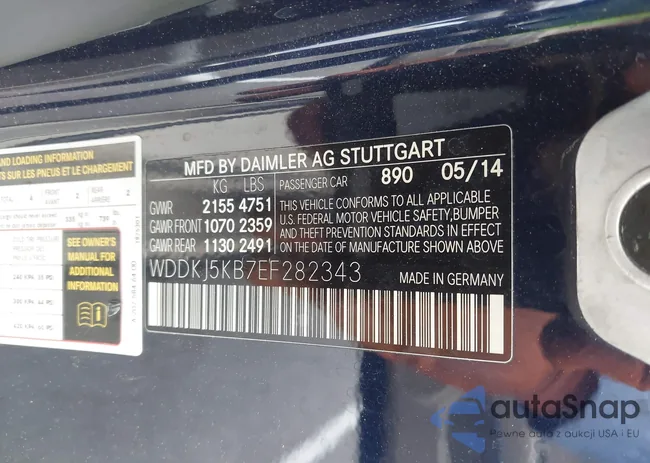 WDDKJ5KB7EF282343: 42597510