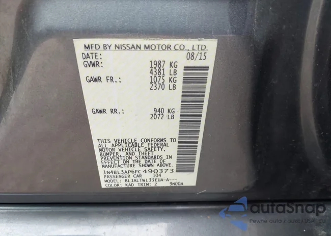 1N4BL3AP6FC490373: 42597736