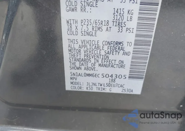 5N1AL0MM6EC504305: 42597853