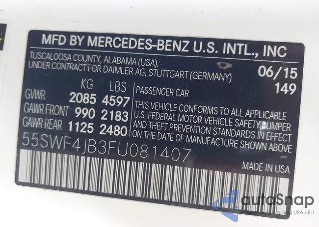 55SWF4JB3FU081407: 42597883