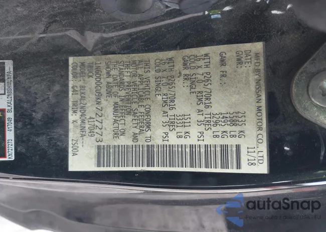 1N6DD0CU9KN727273: 42597889