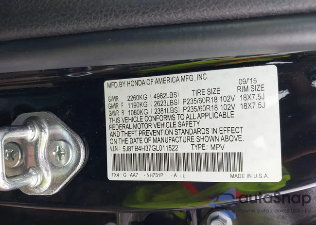 5J8TB4H37GL011522: 42597064