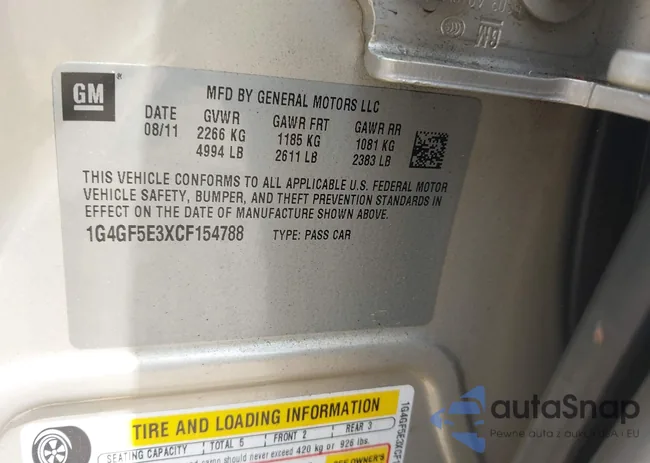 1G4GF5E3XCF154788: 42597133