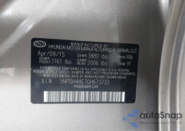 5NPDH4AE7GH673733: 42597340