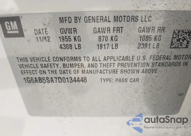 1G6AB5SA7D0134448: 42598586