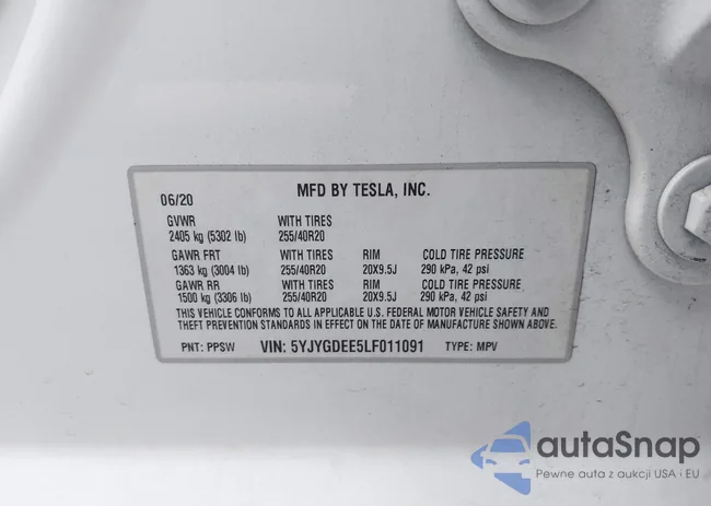 5YJYGDEE5LF011091: 42598644