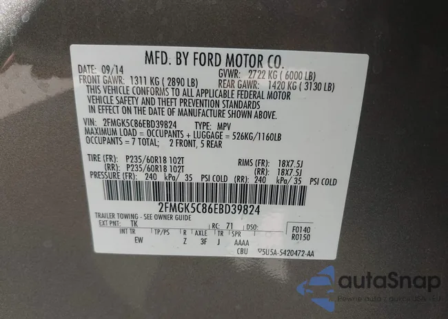 2FMGK5C86EBD39824: 42598936