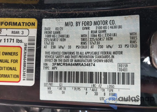 3FMCR9A64MRA34874: 42599032