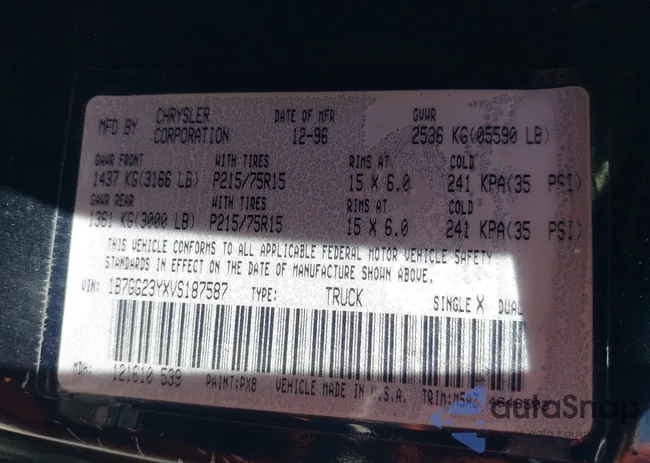 1B7GG23YXVS187587: 42598352