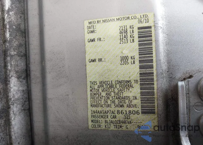 1N4AA5AP7AC861806: 42599540