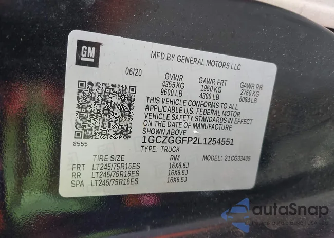 1GCZGGFP2L1254551: 42599689