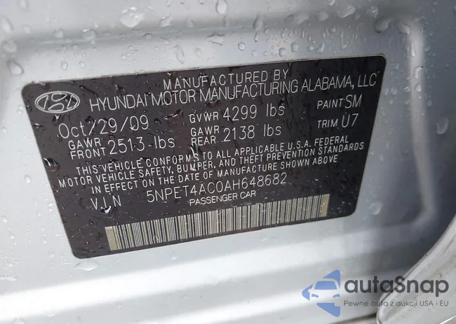 5NPET4AC0AH648682: 42599805