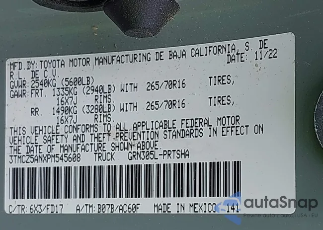 3TMCZ5ANXPM545608: 42599182