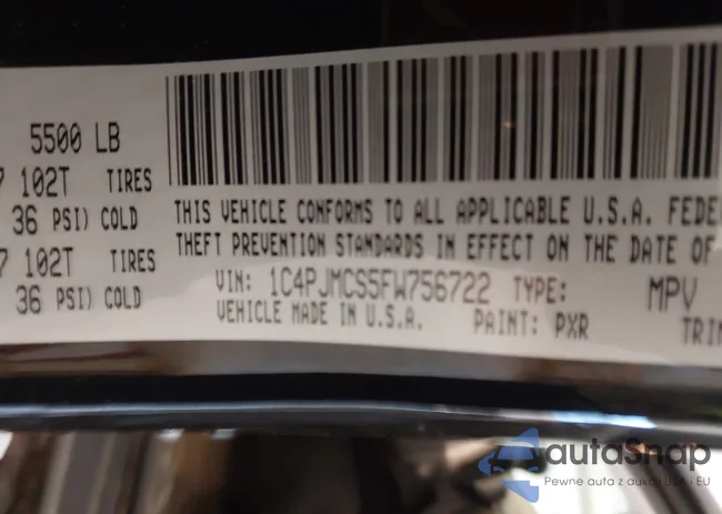 1C4PJMCS5FW756722: 42600650