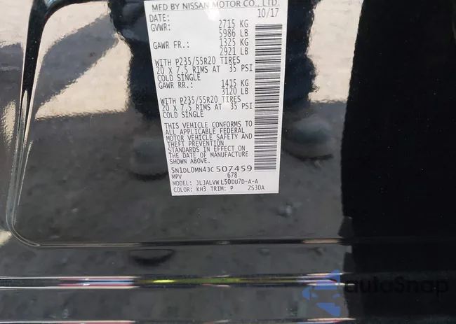 5N1DL0MN4JC507459: 42600056