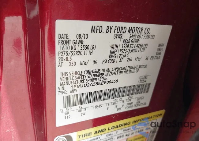 1FMJU2A58EEF00458: 42601878