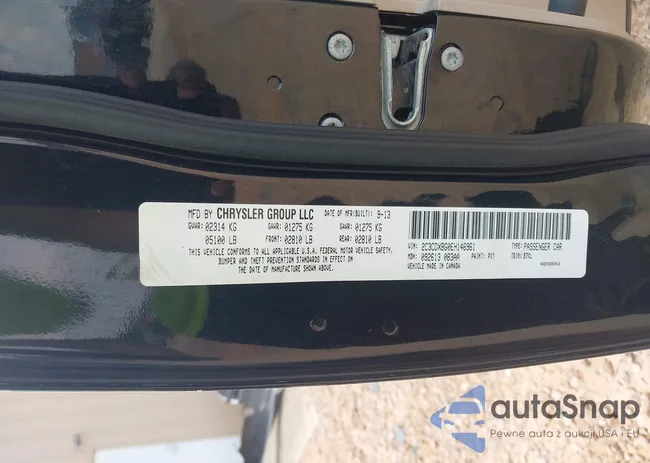 2C3CDXBG0EH146961: 42601973