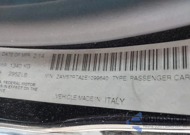 ZAM57RTA2E1099640: 42601062