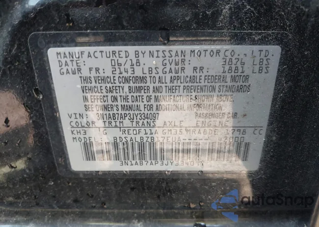 3N1AB7AP3JY334097: 42602766