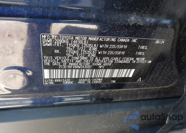 2T3C1RFV8RW343097: 42602281