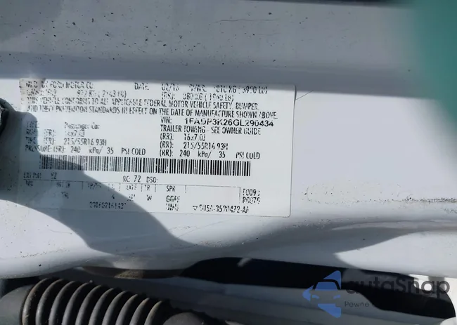 1FADP3K26GL290434: 42603098