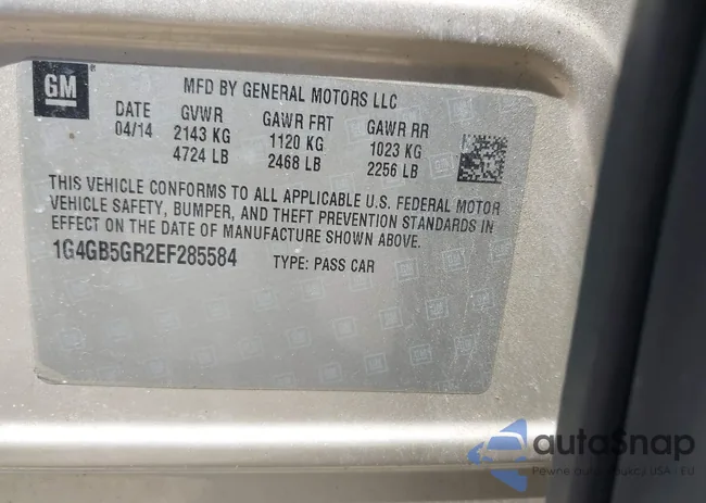 1G4GB5GR2EF285584: 42604656