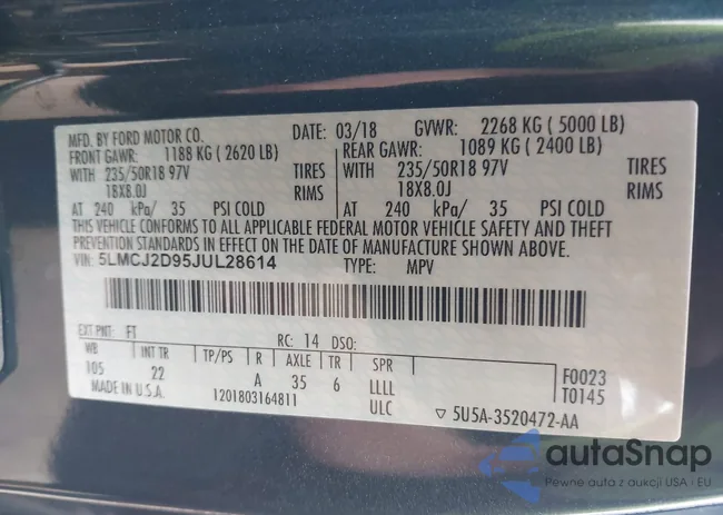 5LMCJ2D95JUL28614: 42604695