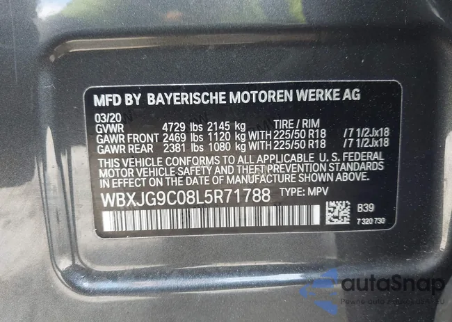 WBXJG9C08L5R71788: 42604792