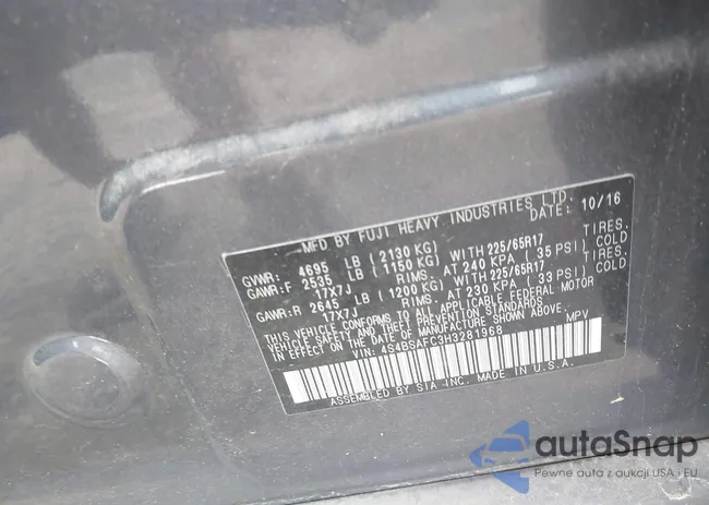 4S4BSAFC3H3281968: 42604941