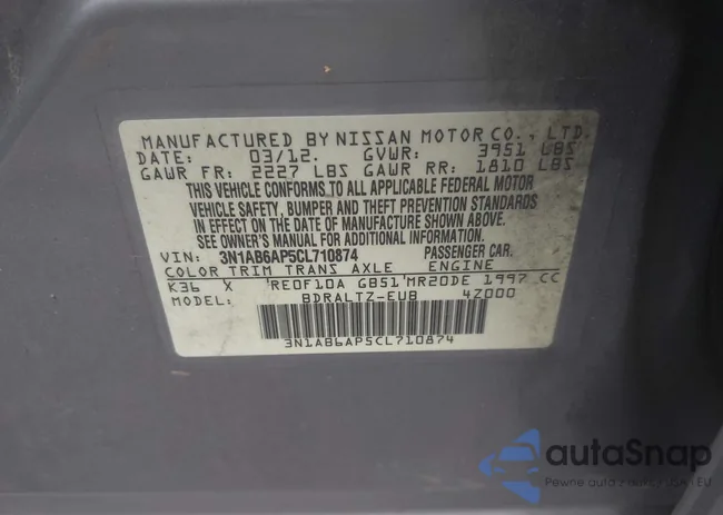 3N1AB6AP5CL710874: 42604123