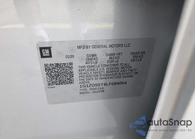 1G1ZD5ST4LF094054: 42604187