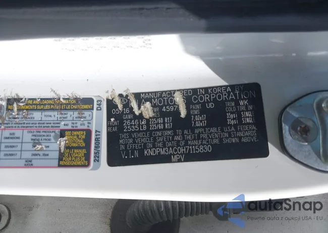 KNDPM3AC0H7115830: 42604255