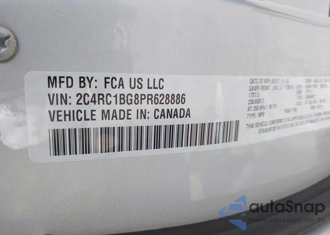 2C4RC1BG8PR628886: 42604328