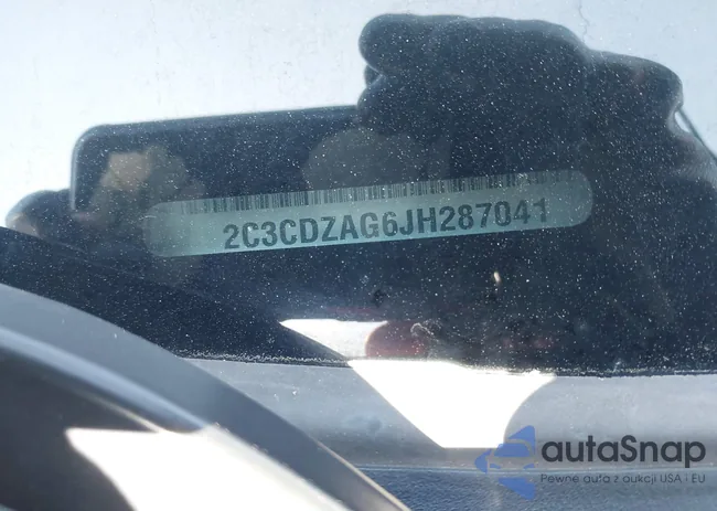 2C3CDZAG6JH287041: 42605193