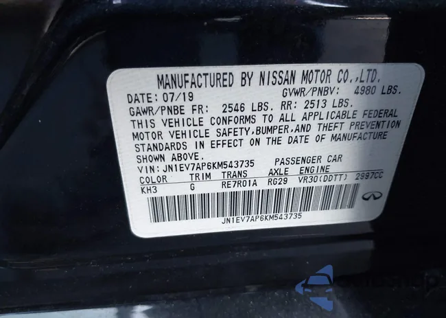 JN1EV7AP6KM543735: 42606401