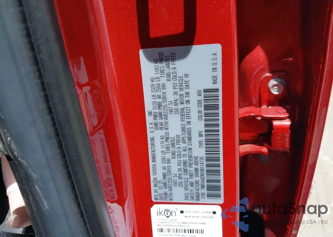 7MMVAAEW9SN114736: 42607650