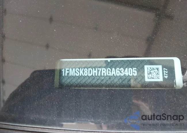 1FMSK8DH7RGA63405: 42607159